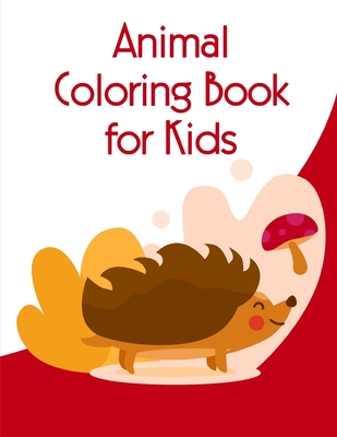 Animal Coloring Book for Kids: Christmas Book from Cute Forest Wildlife Animals Cover Image