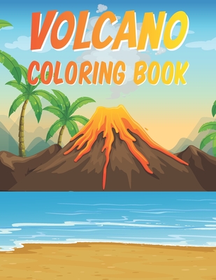 Volcano Coloring Book By Harosign Store Cover Image
