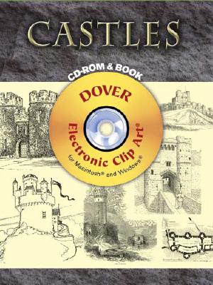 Castles [With CDROM] (Dover Electronic Clip Art) By Dover Cover Image