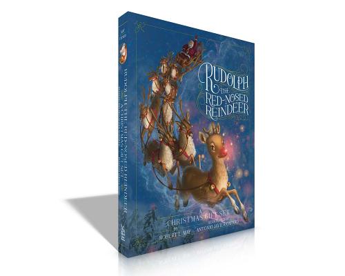 Rudolph the Red-Nosed Reindeer A Christmas Gift Set (Boxed Set): Rudolph the Red-Nosed Reindeer; Rudolph Shines Again Cover Image