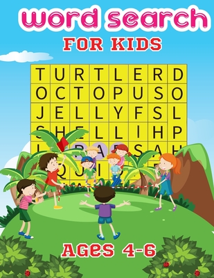 Word Search For Kids Ages 4-6: Fun and Festive Word Search Puzzles for Kids Cover Image