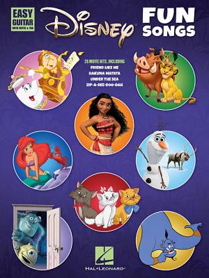 Disney Fun Songs for Easy Guitar Cover Image