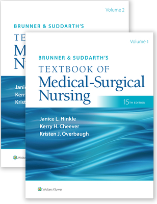 Brunner & Suddarth's Textbook of Medical-Surgical Nursing (2 vol) By Dr. Janice L. Hinkle, PhD, RN, CNRN, Kerry H. Cheever, PhD, RN Cover Image