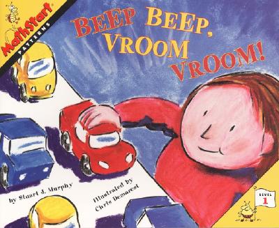 Beep Beep, Vroom Vroom! (MathStart 1) By Stuart J. Murphy, Chris L. Demarest (Illustrator) Cover Image