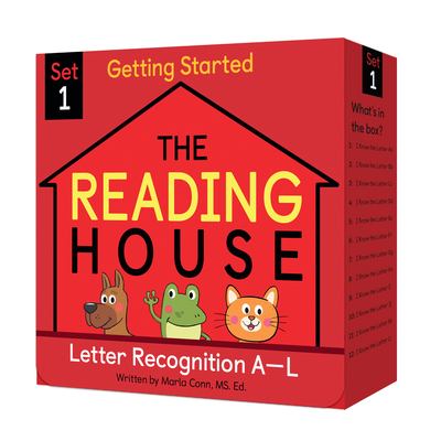 The Reading House Set 1: Letter Recognition A-L By The Reading House, Marla Conn (Contributions by) Cover Image
