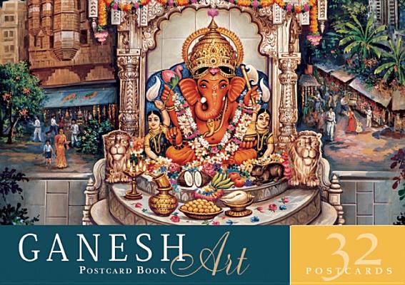 Ganesh Art Postcard Book: 32 Postcards By Mandala Publishing (Created by) Cover Image