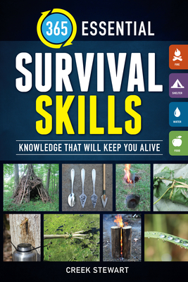 365 Essential Survival Skills: Knowledge That Will Keep You Alive By Creek Stewart Cover Image