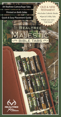 REALTREE™ MAJESTIC BIBLE TABS - CAMO VERSION (Majestic™ Bible) By Ellie Claire, Ellie Claire Cover Image