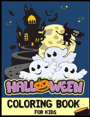 HALLOWEEN COLORING & ACTIVITY Book For Kids Ages 4-8