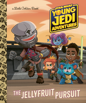 The Jellyfruit Pursuit (Star Wars: Young Jedi Adventures) (Little Golden Book) Cover Image