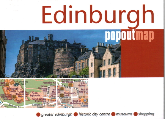 Edinburgh Popout Map (Popout Maps)