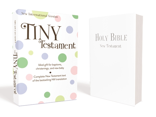 Tiny Testament Bible-NIV By Zonderkidz Cover Image