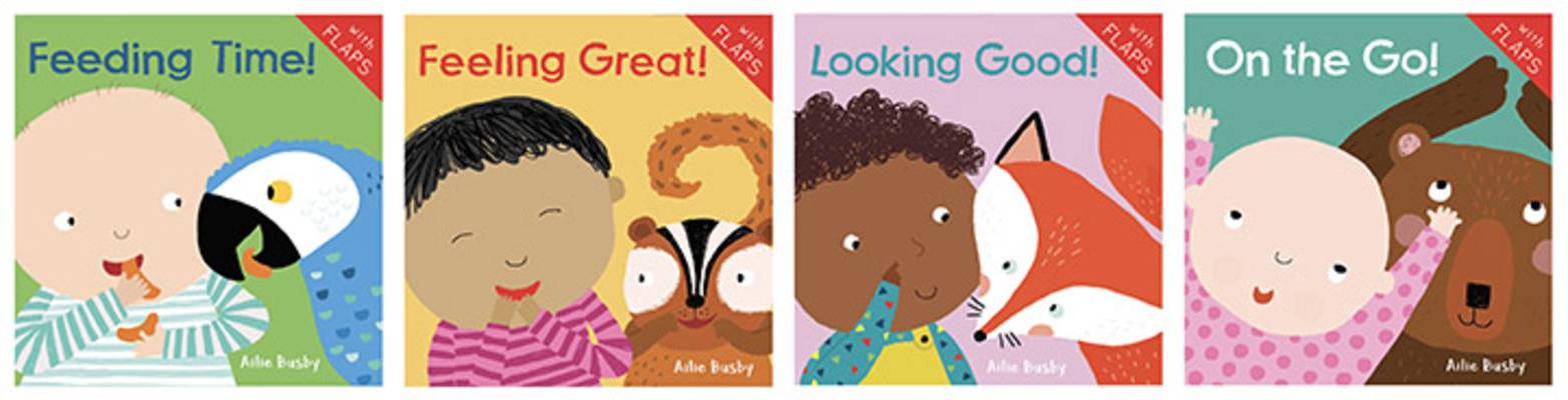 Just Like Me! Board Book Set of 4 Cover Image