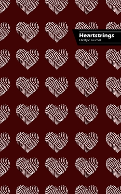 Heartstrings Lifestyle Journal, Blank Notebook, Dotted Lines, 288 Pages, Wide Ruled, 6 x 9 (A5) Hardcover (Coffee) Cover Image
