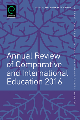 Annual Review Of Comparative And International Education 2016 ...