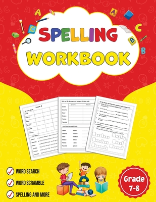 Spelling workbook Grade 7-8 By Newbee Publication Cover Image
