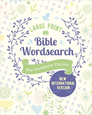 Large Print Bible Wordsearch: New Testament Puzzles (NIV Edition) Cover Image