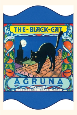 Vintage Journal Black Cat Oranges Cover Image