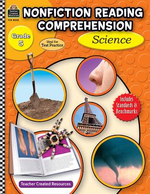 Nonfiction Reading Comprehension: Science, Grade 5 Cover Image