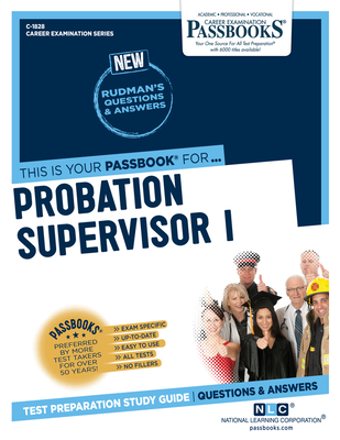 Probation Supervisor I: Passbooks Study Guide (Career Examination Series #1828) Cover Image