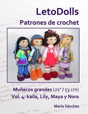 LetoDolls Patrones de crochet Muñecos grandes (21
