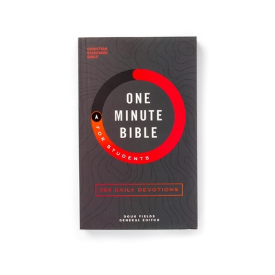 CSB One-Minute Bible for Students: 365 Daily Devotions By Doug Fields (Editor), CSB Bibles by Holman Cover Image