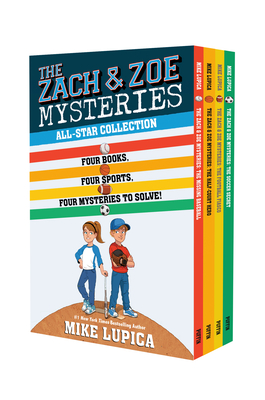 The Zach & Zoe Mysteries All Star Collection By Mike Lupica Cover Image