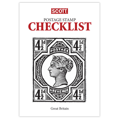Scott Stamp Checklist: British Islands: Scott Stamp Checklist: British Islands Cover Image