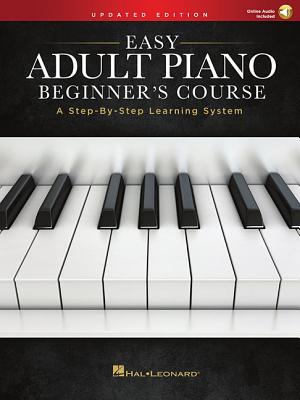Easy Adult Piano Beginner's Course Book/Online Audio Cover Image