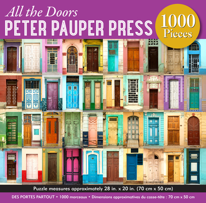 All the Doors 1,000 Piece Jigsaw Puzzle Cover Image