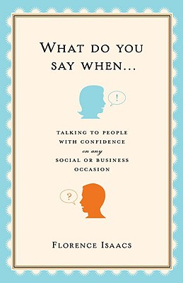 What Do You Say When . . . Cover