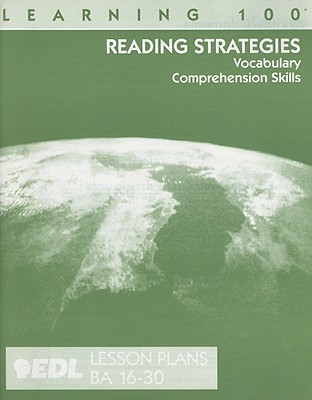 Reading Strategies Lesson Plans, BA 16-30: Vocabulary, Comprehension Skills Cover Image