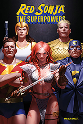 Red Sonja: The Superpowers By Dan Abnett, Jonathan Lau (Artist) Cover Image