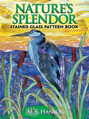 Nature's Splendor Stained Glass Pattern Book Cover Image