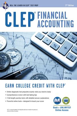Clep(r) Financial Accounting Book + Online (CLEP Test Preparation) By Donald Balla Cover Image