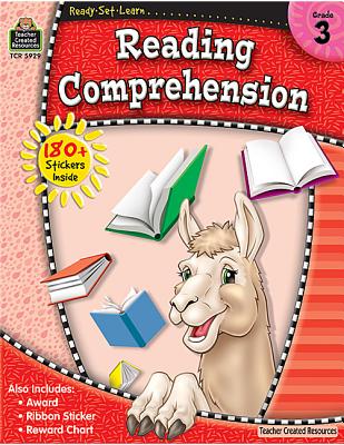 Ready-Set-Learn: Reading Comprehension Grd 3 [With 180+ Stickers] By Teacher Created Resources Cover Image