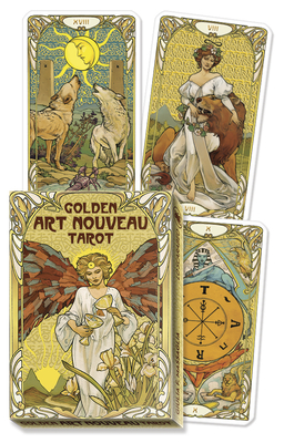 Golden Art Nouveau Tarot Grand Trumps Cover Image