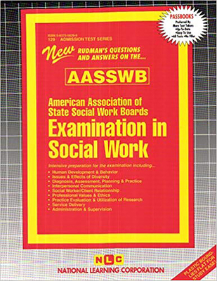 ASWB EXAMINATION IN SOCIAL WORK [ASWB] (1 VOL.): Passbooks Study Guide (Admission Test Series (ATS)) By National Learning Corporation Cover Image