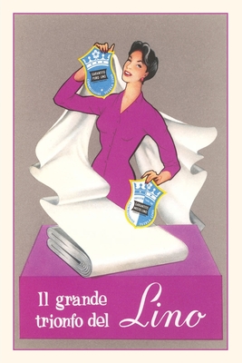 Vintage Journal Advertisement for Italian Linens Cover Image