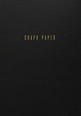 Graph Paper: Executive Style Composition Notebook - Traditional Black Leather Style, Softcover - 7 x 10 - 100 pages (Office Essenti By Birchwood Press Cover Image