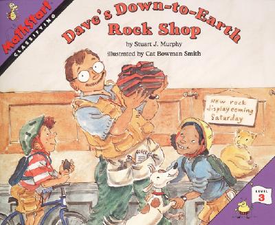 Dave's Down-to-Earth Rock Shop (MathStart 3) Cover Image
