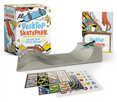 Desktop Skatepark: Crush your daily grind! (RP Minis) By Donald Lemke Cover Image