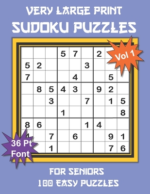 very large print sudoku puzzles for seniors 100 easy sudoku for adults one extra large print puzzle per page and space for working out the answers large print paperback politics