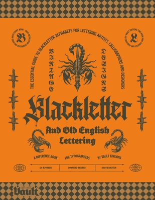 Blackletter and Old English Lettering Reference Book Cover Image