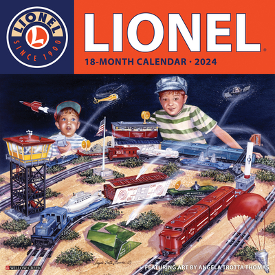 Lionel 2024 12 X 12 Wall Calendar By Willow Creek Press Cover Image