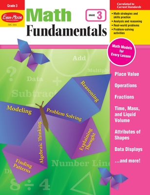 Math Fundamentals, Grade 3 Teacher Resource Cover Image