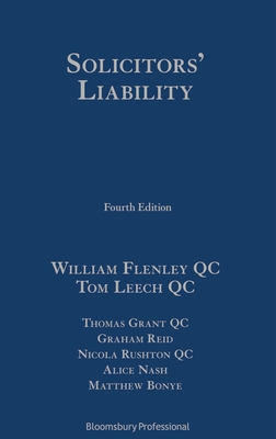 Solicitors’ Liability: Fourth Edition Cover Image