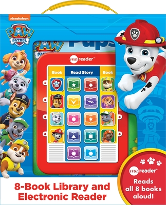 Nickelodeon Paw Patrol: 8-Book Library and Electronic Reader Sound Book Set [With Battery] Cover Image