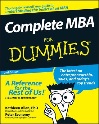 Complete MBA for Dummies Cover Image