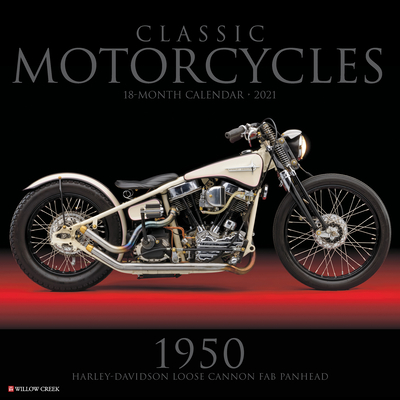 Classic Motorcycles 2021 Wall Calendar Cover Image